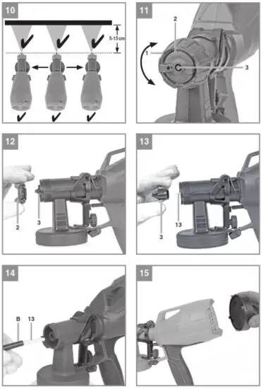 Einhell TC SY 18 60 Li Cordless Paint Spray System - fig 1