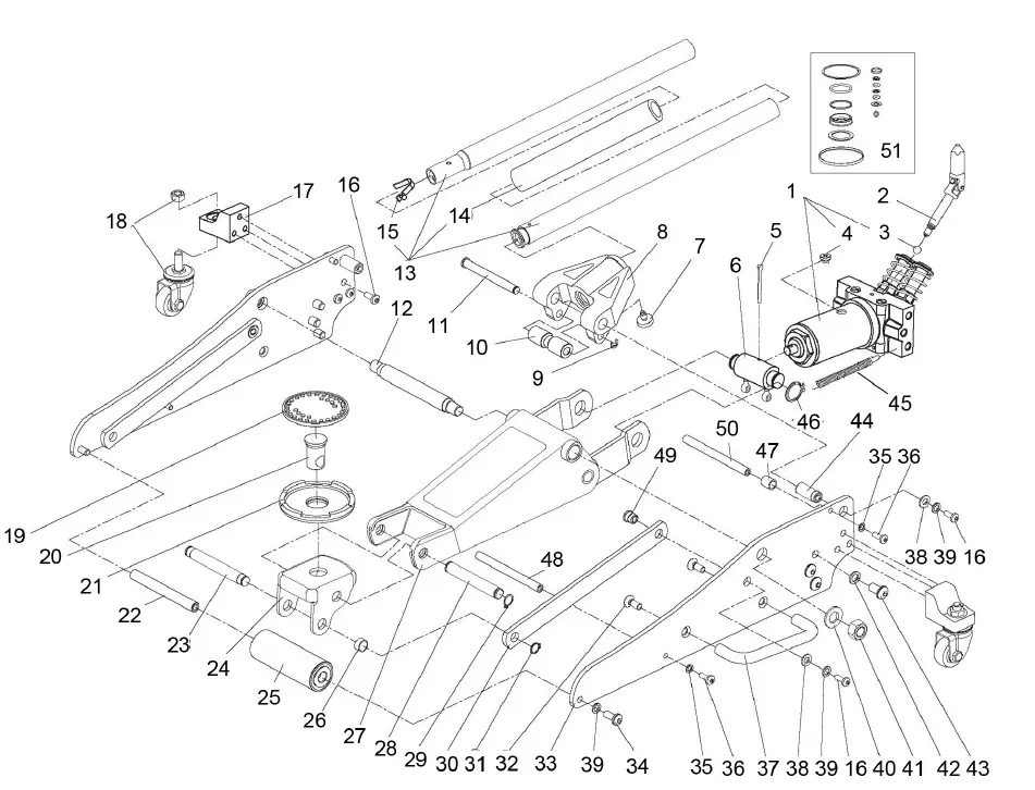 Clarke CTJ1500QL 1.5 Tonne Trolley Jack FIG 4