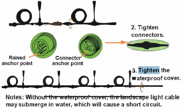 XMCOSY YJ-312-4-ST Low Voltage Landscape Lights-4