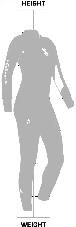 scubapro 4mm Womens Dry Suit - fig3
