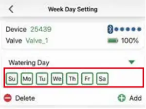 Program Your Watering Schedule 13