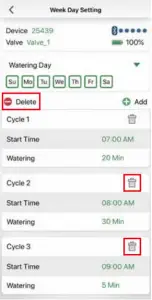 Program Your Watering Schedule 18