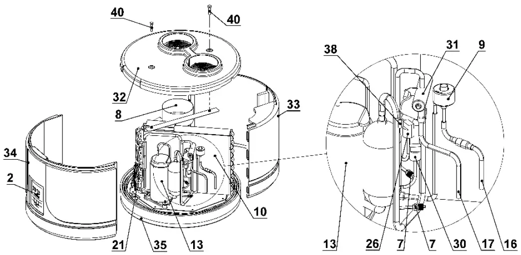 TESY-HPWH-3.1-200-Air-to-Water-Heat-Pump-Water-Heater-fig-9
