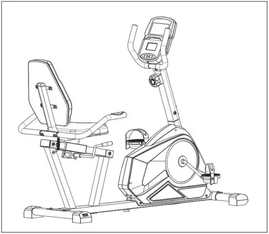 SUNNY Health   Fitness SF-RB4953 Magnetic Silent Recumbent Exercise Bike.JPG