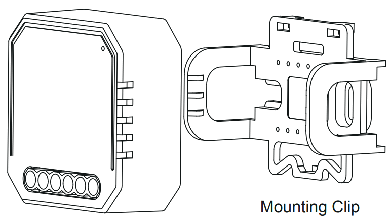 Ai home QS WIFI D02 TRIAC 2C 2 Gang Wi-Fi Dimmer Module -