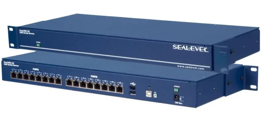 SEALEVEL-2161 SeaLINK+16-232.RJ-USB-to-16-Port-RS-232-RJ45-Serial-Interface-Adapter-image