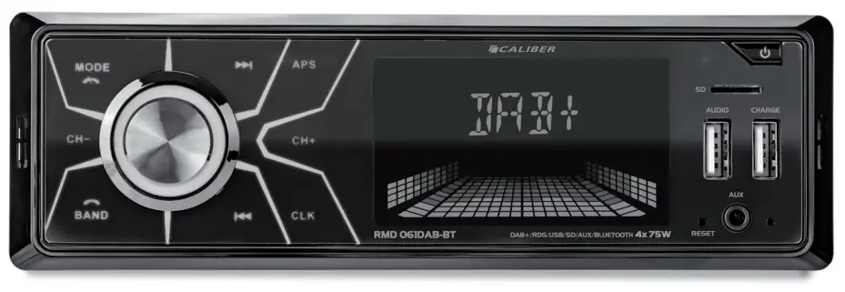CALIBER-RMD-061DAB-BT-DAB-Bluetooth-Car-Radio-Product