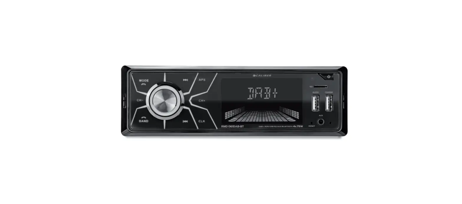 Caliber Rmd 061dab-bt Dab+ Bluetooth Car Radio Instruction Manual