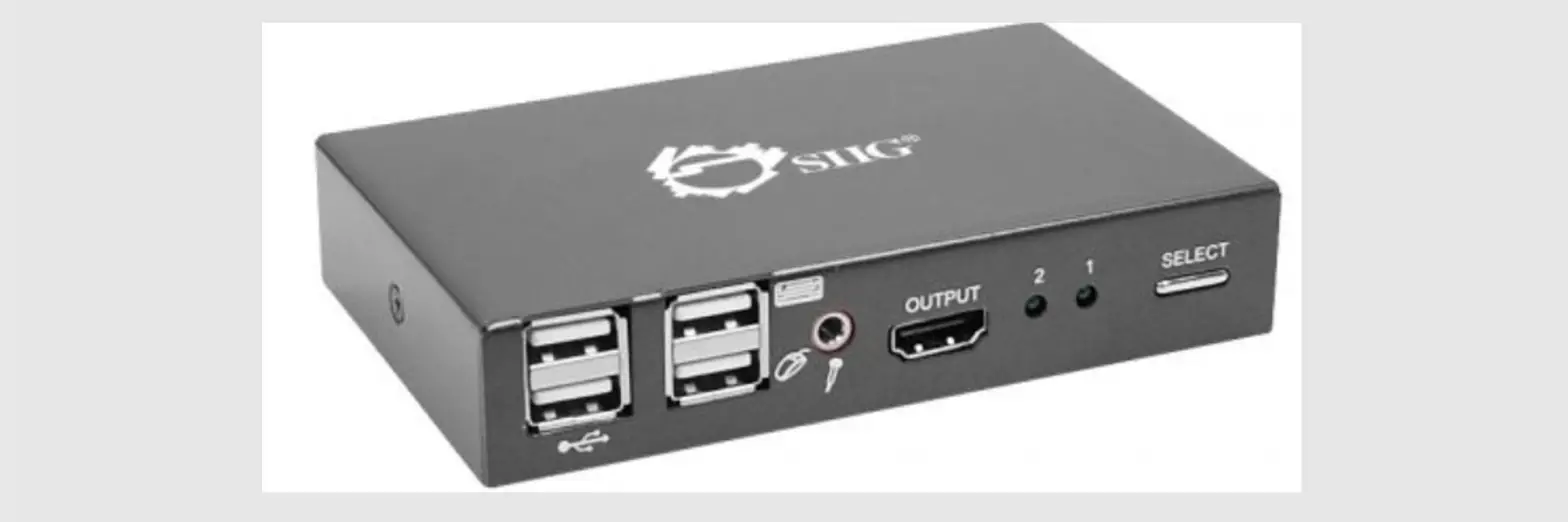 Siig Ce-kv0g11-s1 2-port 4k Hdmi Kvm Switch User Manual