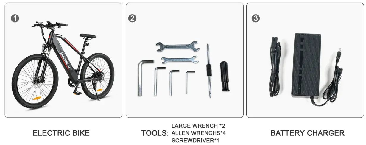 SAMEBIKE MY275 Electric Bike - Figure 1