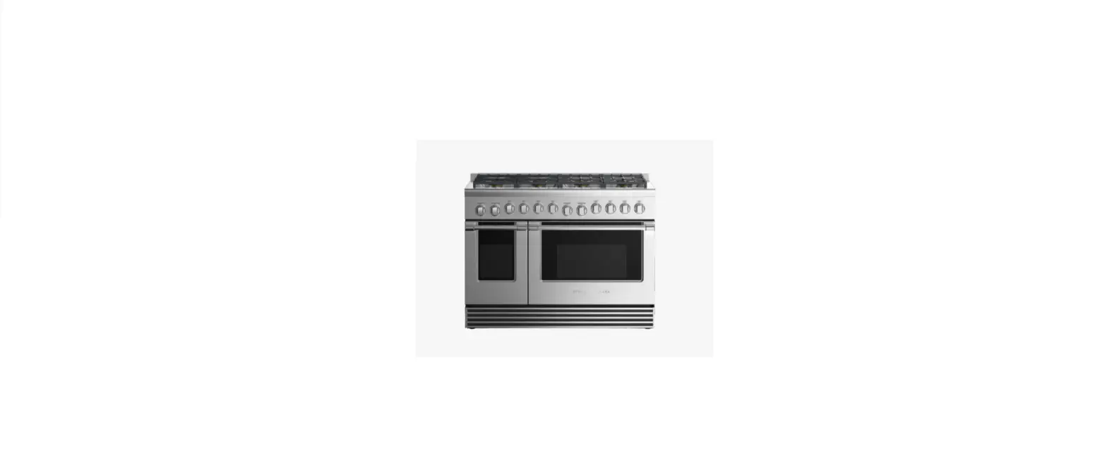 Fisher Paykel Rgv2-488-n_n Gas Range User Guide