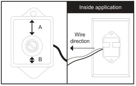 SloanLED 701666 Universal Dimming Controller - Ensure correct orientation of Universal Dimming Controller