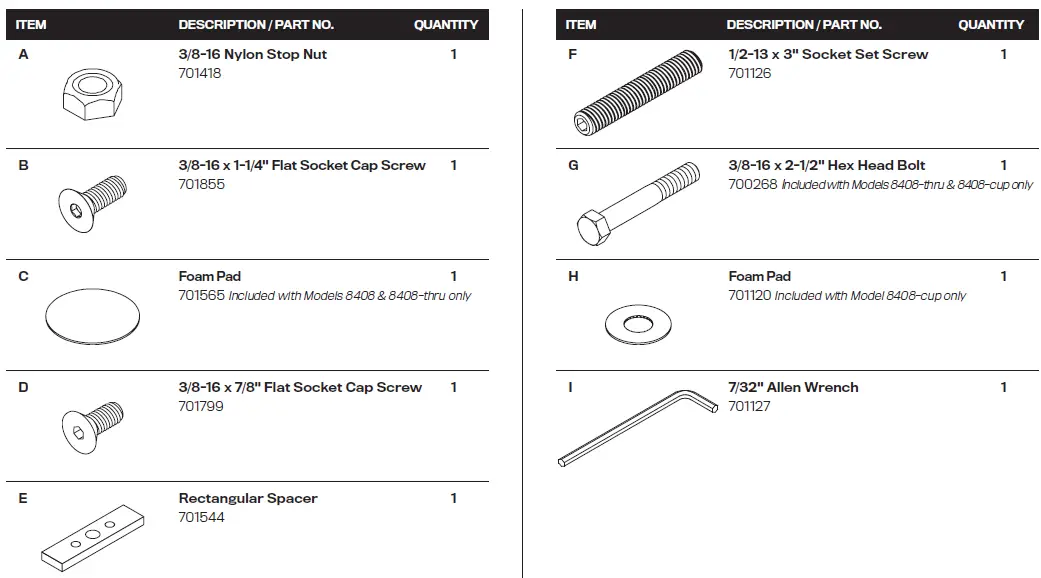 innovative Flexmount 8408 Dual Desk Mount FIG 4 (6)