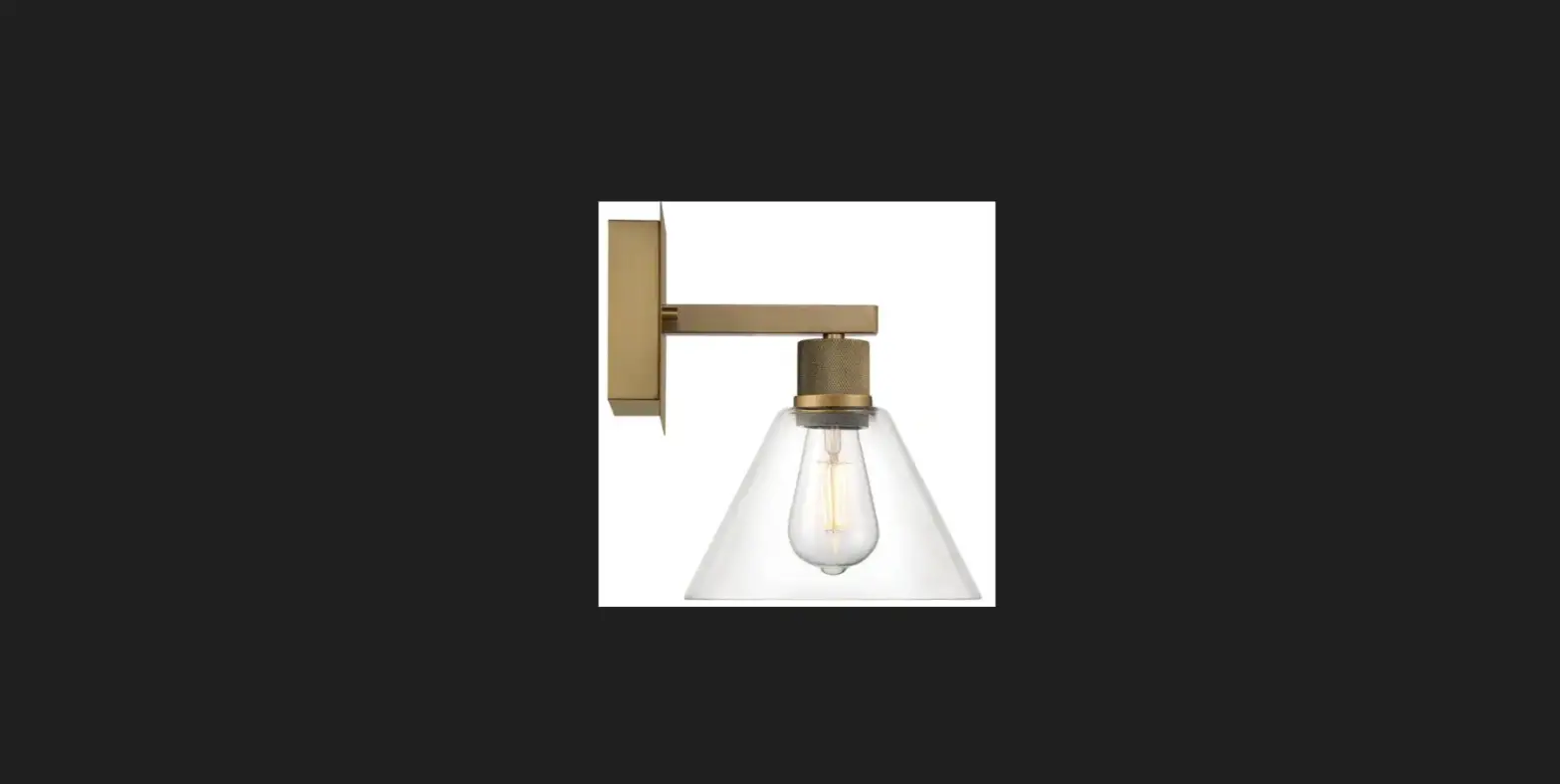 Access Lighting 63143leddlp Port Nine 1 Antique Brushed Brass Led Wall Sconce With Clear Glass Instruction Manual