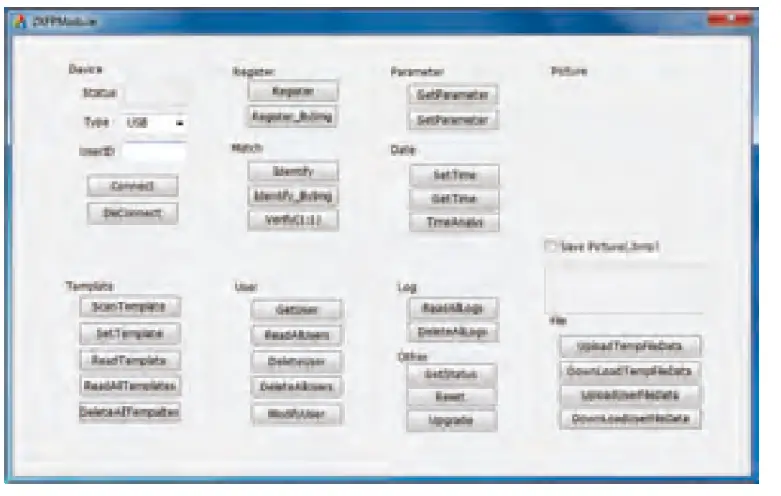 ZKTeco SLK21M Fingerprint Module - Connect