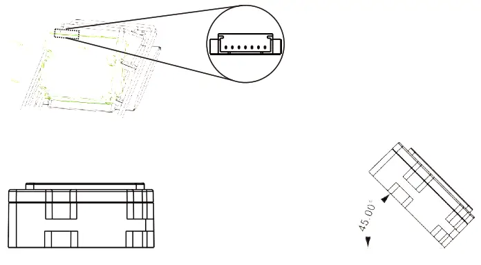 ZKTeco SLK21M Fingerprint Module - screws