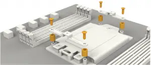 cooler mounting frame