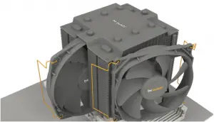 cooler mounting frame