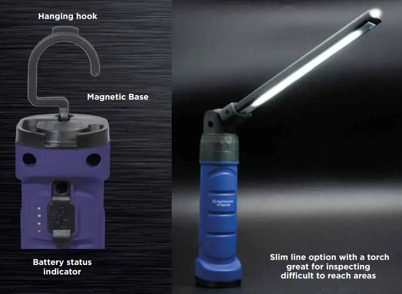 NightSearcher NSTRI-SPECTOR Tri Spector 3 in 1 Rechargeable LED Magnetic Inspection Kit - Fig 3