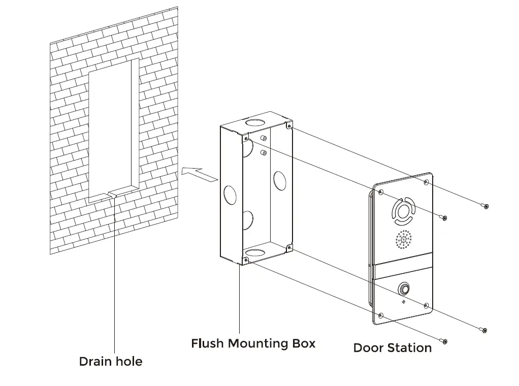DNAKE-280SD-Series-1-button-Door-Station-18