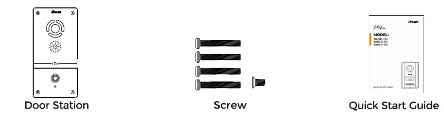 DNAKE-280SD-Series-1-button-Door-Station-4