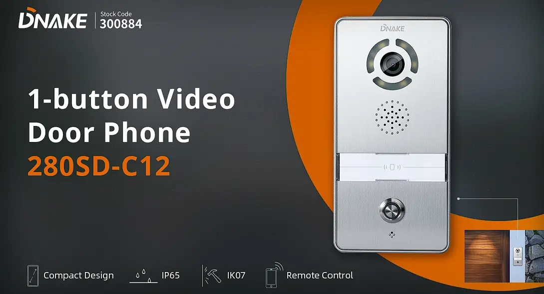 Dnake 280sd-series 1-button Door Station User Guide Dnake 280sd-series 1-button Door Station User Guide