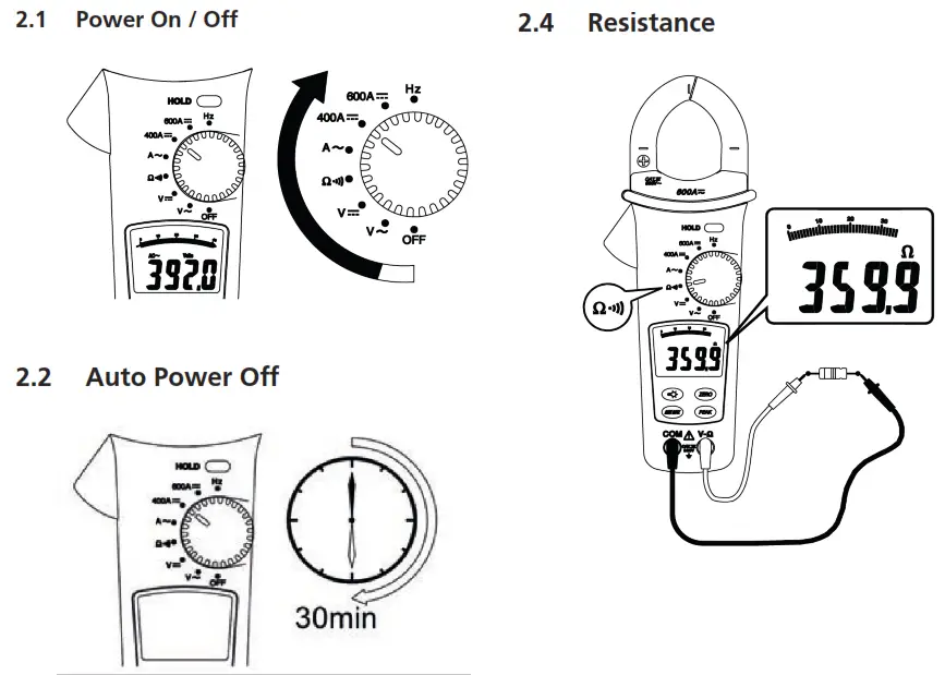 Megger DCM340 Clamp Meter - 1