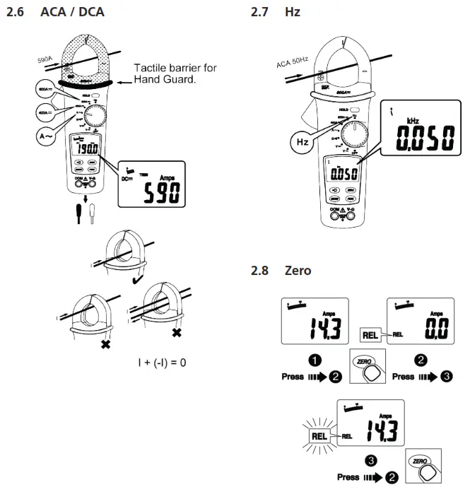 Megger DCM340 Clamp Meter - 4