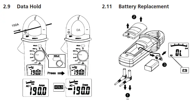 Megger DCM340 Clamp Meter - 5