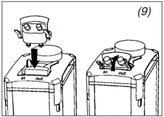 EHEIM 2422 External Aquarium Filter B 09