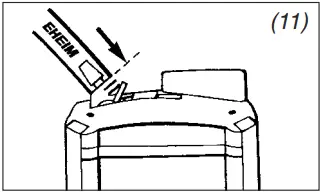 EHEIM 2422 External Aquarium Filter B 11