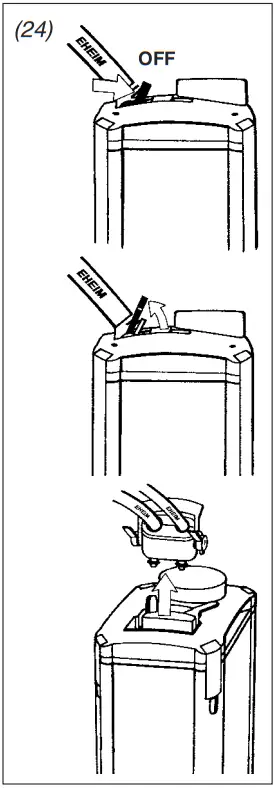 EHEIM 2422 External Aquarium Filter B 24