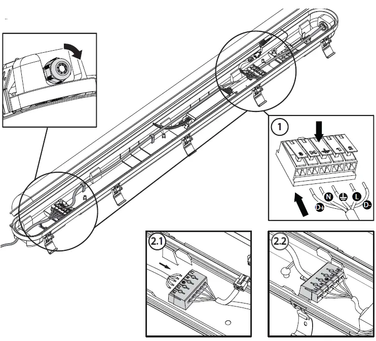 VIZULO ST 010 830 P06SS NN1 NS0 Stone Classic LED Luminaire 10