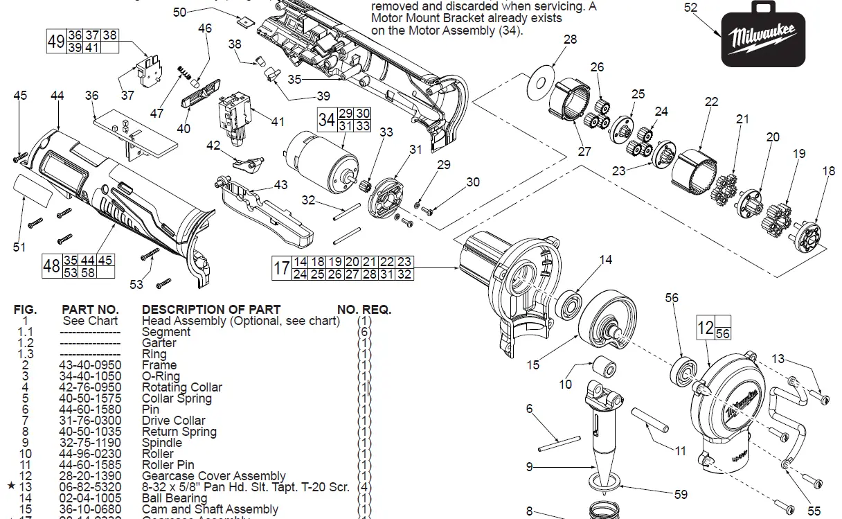milwaukee 2432-20 M12 Cordless Propex Expansion Tool 6