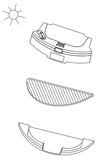 Dongguan Jiaxu Electronic Product X8 Robotic Vacuum Cleaner -Charging mop