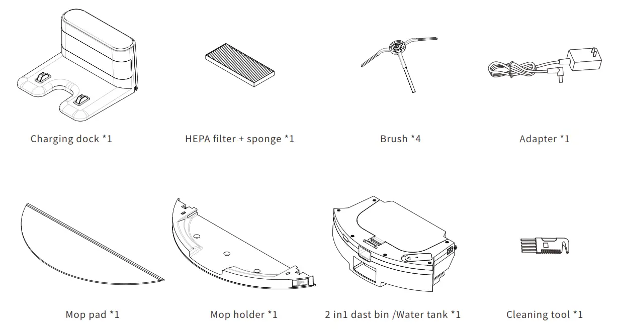 Dongguan Jiaxu Electronic Product X8 Robotic Vacuum Cleaner -fig