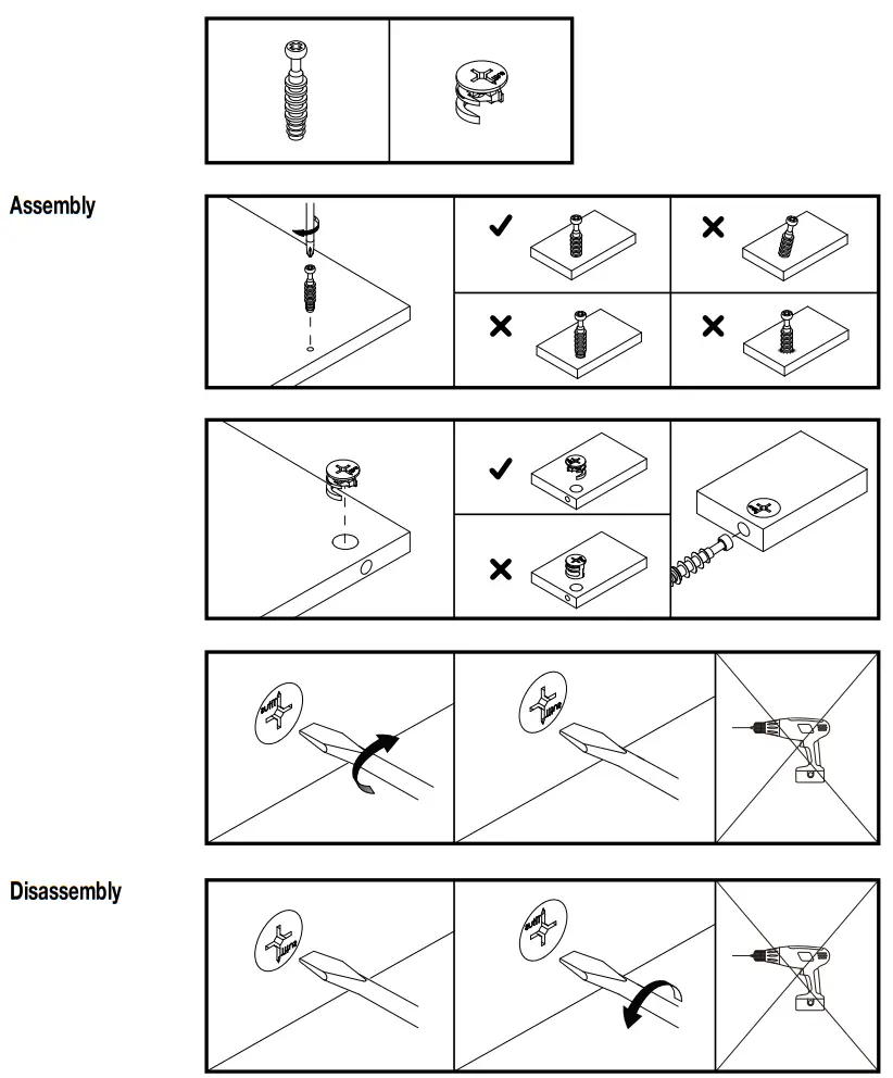 StyleWell 07909AW Light Oak Storage Cabinet with Panel Doors - Assembly