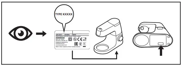 KENWOOD AT956A 1 Litre Ice Cream Attachment - Fig 2