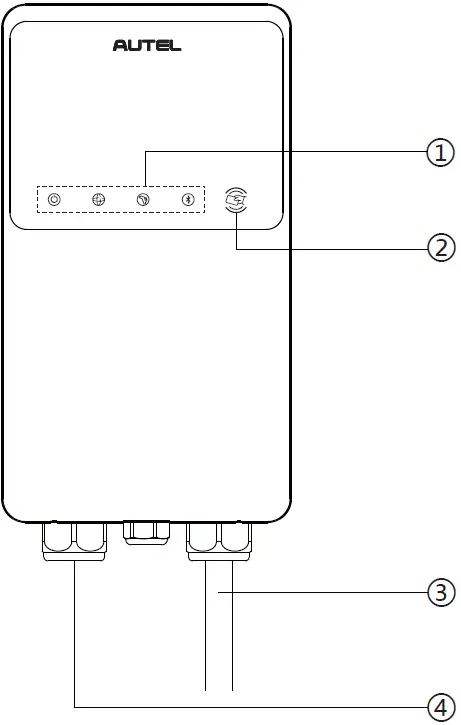 AUTEL W12-H MaxiCharger AC Wallbox Home 01
