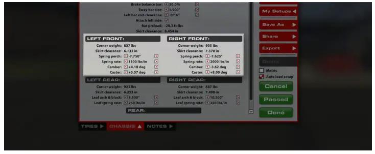 iRacing Street Stock JR Motorsports - Chassis 2