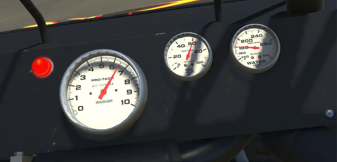 iRacing Street Stock JR Motorsports - Dash Configuration