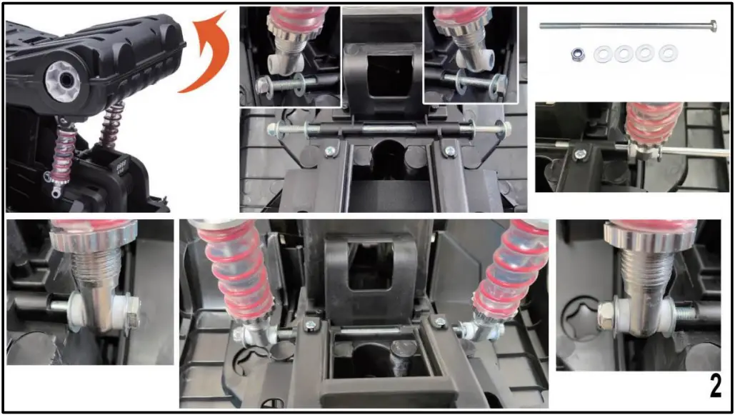 MONI QLS 3288 Electric Ride On Quad - Fig 2