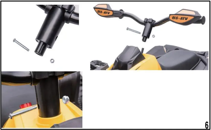 MONI QLS 3288 Electric Ride On Quad - Fig 6