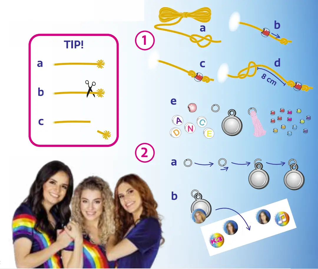 Totum K3 Make 4 Letter Bracelets