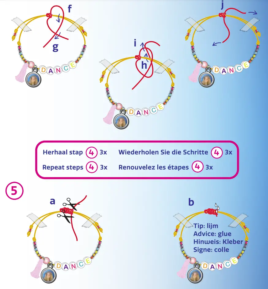 Totum K3 Make 4 Letter Bracelets