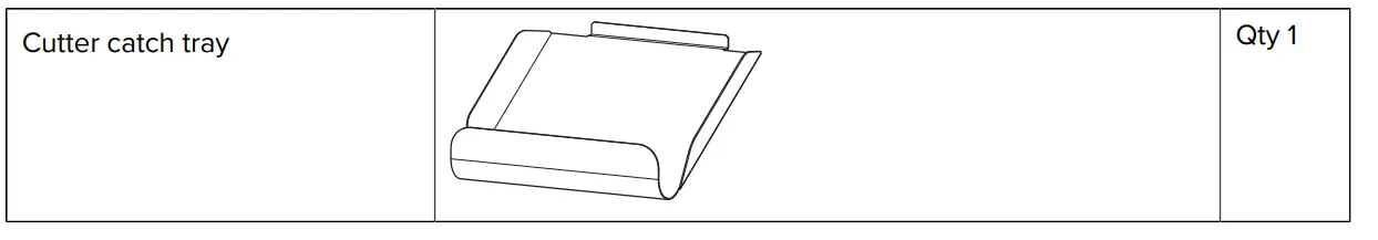 ZEBRA ZT231 Cutter Catch Tray FIG (1)