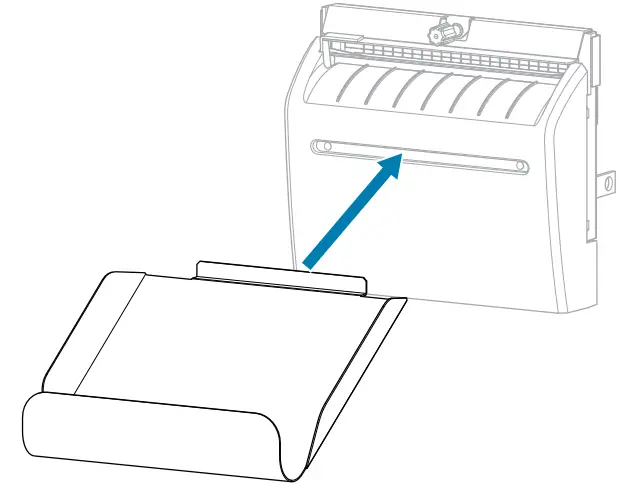 ZEBRA ZT231 Cutter Catch Tray FIG (2)