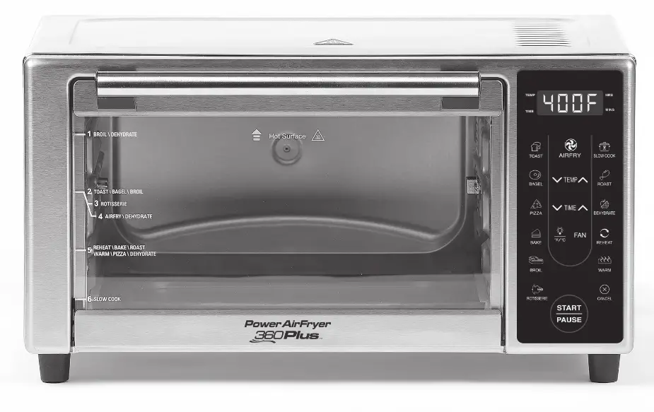 POWER S AFO-002 AirrFryer 360 Plus -