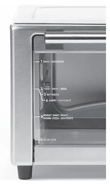 POWER S AFO-002 AirrFryer 360 Plus - Adjustable Tray