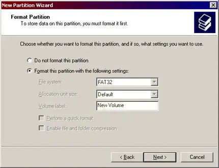 CREATING PARTITIONS 3